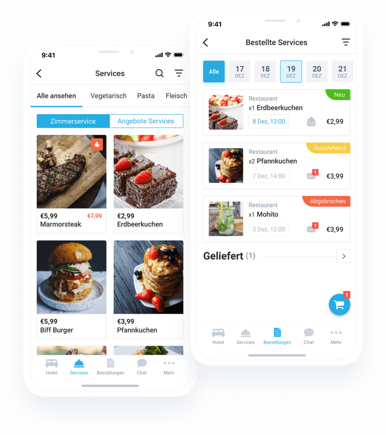 HotelFriend Room Service